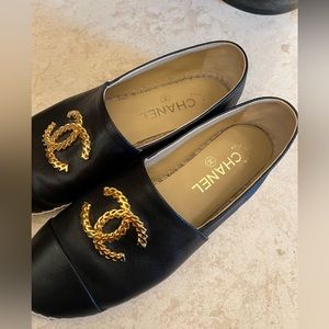 Calfskin Chain CC Espadrilles